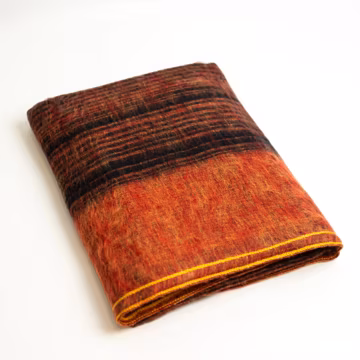 Extra Soft Throw Blanket/ Yak wool Blanket/ Lap Blanket/ Couch Blanket/ Handmade Luxury wool blanket/ BOHO/ Machine Washable 46" x 96" IdFIR