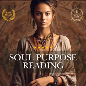 Soul Purpose Tarot Reading | Life Path & Numerology Blueprint | Same Day Psychic Report | Spiritual Self Discovery Gift PDF