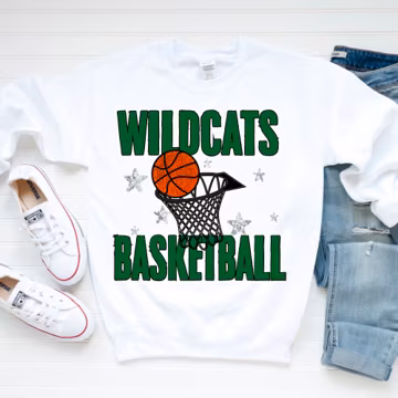 Wildcats High School Mascot, Wildcats Mascot 300 dpi, School Mascot digital design shirt design