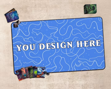 Your custom Playmat!-Custom TCG Playmat 24X14",playmat, Custom Board Game Mat With Zones,Gamer Gifts, 4mm Thick and durable,Gift for husband