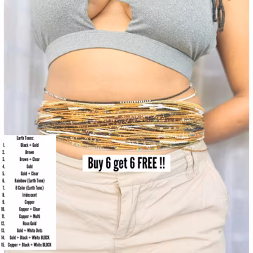 Waist Beads, Waist Beads For Weight Loss, Waist Beads Black Owned, Waist Beads With Clasp, Waist Beads Plus Size, Waist Beads Set, Gifts