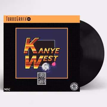 Kanye West- TurboGrafx 16 Vinyl Record