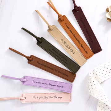 Personalized Bookmark, Engraved Bookmark, Gift for Her, Book Lovers Gift, Party Gifts, Unique Birthday Gift for Readers, Bridesmaid Gift