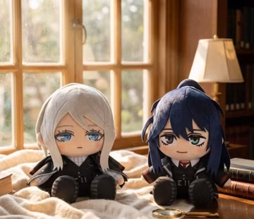 New Limbus Company Plushie Faust Hong Lu Plush Doll Project Moon Anime Figure Soft Stuffed Toy Cute Collectible Fans Kids Gift