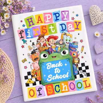 Back To School Png, Cartoon Toy and Friends Happy First Day Of School Png, First Day Of School Png, Cartoon School Boy Png