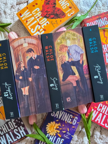 Boys of Tommen Series books 1-4 (binding 13, keeping 13, saving 6, and redeeming 6)- Sprayed edges
