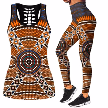 Printed Hollow Tank + Legging