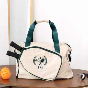 Personalized Pickleball Bag Custom Monogram Duffel Embroidered Tote Gift for Pickleball Lovers Pickleball Mom Gift 25081204