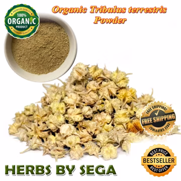 Organic Tribulus Terrestris Powder: Pure Natural Gokhru Herb