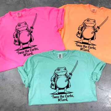 TWAS The Carbs M'Lord SVG PNG, Funny Frog Wizard Meme, Autism Warrior, food humor png