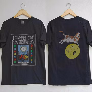 Vintage Style Tom Petty Strange Behavior Tour 1990 T-shirt For Music Fan Two Sides Size S-4XL