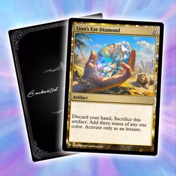 Lion's Eye Diamond | Premium Custom Card | Full Art TCG Card | Clear Printing | Durable, Perfect for Gaming and Collecting
