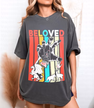 The Fool Beloved Comfort colors shirt, Realm of the Elderlings, Robin Hobb, Farseer Trilogy, Fitzchivalry, Fitz