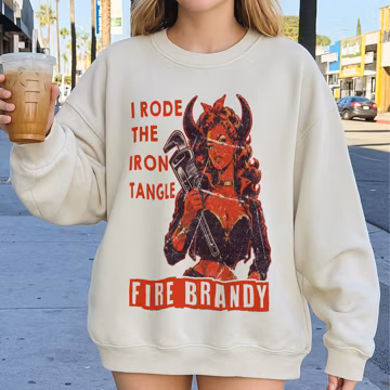 Fire Brandy, Dungeon Crawler Carl, I Rode THE IRON TANGLE,Bookish Sweatshirt, Dcc Shirt