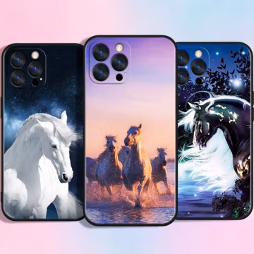Beautiful Horses Serenity Protective Phone Case ~ Fits iPhone and Samsung ~ Custom Models Available