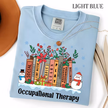Comfort Colors | OT Christmas Shirt | Occupational Therapy Christmas Shirt | OT Christmas Tee