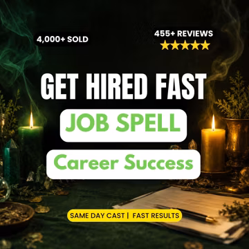 Get a Job Spell | Attract Job Offers and Interview Success | Dream Career Opportunity Ritual | Same Day Casting