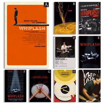 Whiplash Classic Movie Poster, high-definition canvas poster,Film Fan Collectibles,Gift Poster,Frameless.