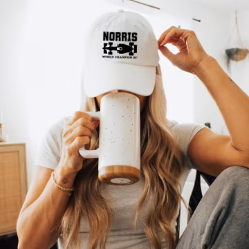 F1 2025 World Champion Lando Norris Dad Hat, World Champion Hat, F1 Driver Norris, Formula Gift, Formula 1 Hat, Norris Lover Hat