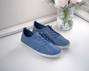 Handmade Turkish Leather Walking Shoes, Women's Barefoot Flats