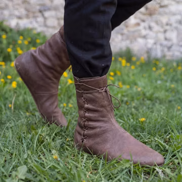 Medieval LARP Boots for Men | Viking Renaissance Outfit | Handmade Cosplay Costume | Boots Idea for Renaissance Faire
