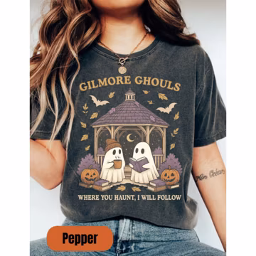 Gilmore Ghouls shirt, Ghost Parody Halloween tee, Fall shirt for Gilmore fans, Halloween Shirt, TV Show Fan Tee