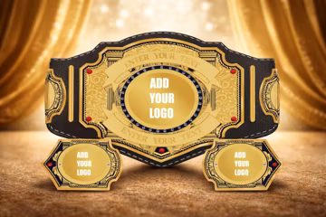 Customized Wrestling Championship Belts | World Wrestling Customizable Design Custom Champion Belt