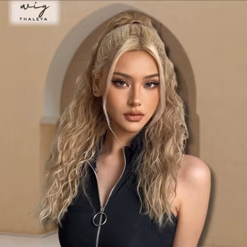Wavy Brown Ponytail Extension, Long Synthetic Clip In Hairpiece For Daily Wear, Lightweight Natural Style For Women, Gift For Her