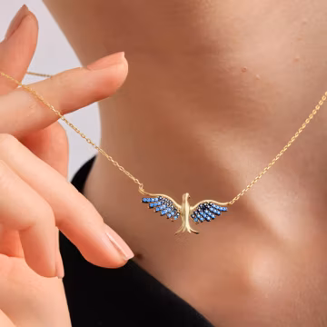 925 Silver Phoenix Necklace, Fire Bird Necklace, Dainty Silver Phoenix Jewelry, Geometric Phoenix Pendant, Mother's Day Gift