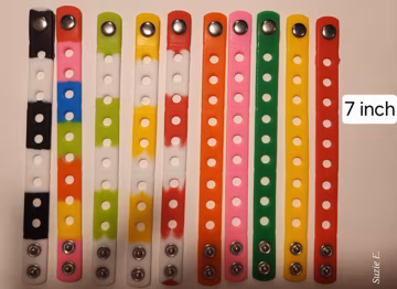 Shoe Charm Wristbands