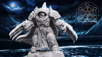 Wai Toa Void Lord Tangaroa 60mm,50mm,40mm DND,Wargaming,TTRPG,Tabletop