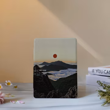 Mountain View Kindle Case with Hand Strap Cover for Paperwhite 12th 7" 11th 6.8",Kindle 2024 Colorsoft,Kindle 12th/11th/10th,Kobo Clara Case