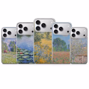 Claude Monet Phone case Painting Cover for iPhone 17 Pro Max, 16e, 15, 14, 13 & Samsung S26 Ultra, S25 FE, A57, A56, Pixel 10, 9A