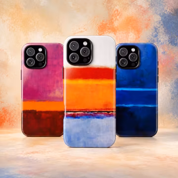 Mark Rothko Phone Case Abstract Modern Art Cover for iPhone 17 Pro, 16, 15, 14, 13, 12, Samsung Galaxy S25, S24, S23, S22, S21, Pixel 9 Pro