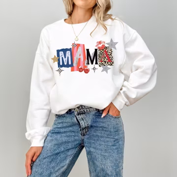 Mama Shirt Comfort Colors Tee, Retro Mama Graphic Tee, Cute Mom Shirt, Mother's Day Gift, Vintage Mama Tee, Trendy Mom Shirt