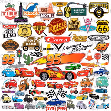 Racing Cars Svg Png Bundle, Racing Cars Decals Svg, Sponsor Decal Sticker Svg, Family Vacation Svg, Family Birthday Svg, Cars Sublimation