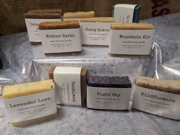 Handcrafted Vegan Soap Bar: Organic Artisan Soap, Natural Scents ~ Limited Editions