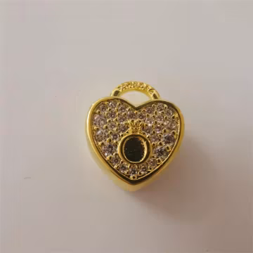 Pandora Shine'S Shining Heart Clips Ale S925 Sterling Silver