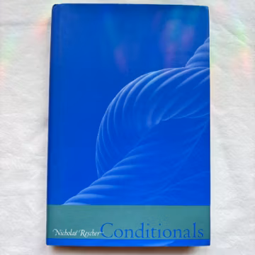 Rare - Conditionals by Nicholas Rescher - Used hardcover MIT Press epistemological philosophy book