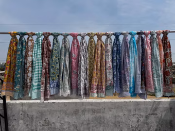Indian Block Print Scarves Wholesale Lot Handmade Sanganeri Sarong, Decorative Floral Print Duppta ,Beautiful Cotton Beach Pareo