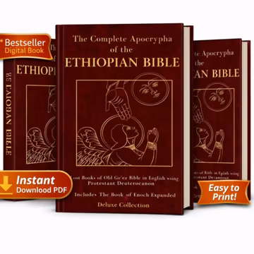 Complete Ethiopian Bible Apocrypha | Lost Ge'ez Books, Enoch Expanded (Digital PDF)