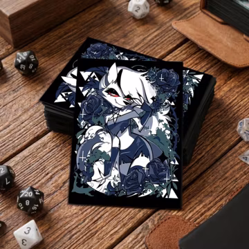 Hazbin Hotel Matte MTG Card Sleeve, TCG Accessory, Applicable To: Pokémon, Weiss, DBS, F&B, Etc.