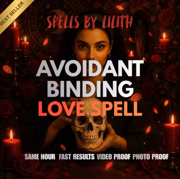 Avoidant Binding Love Spell | Stubborn Target Obsession Twin Flame Attraction Ritual, Romantic Magnetism, Intense Energy Invocation