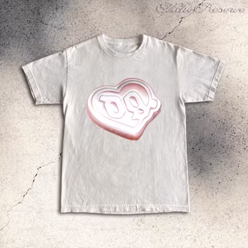 Drain Gang Graphic Tee: D&G Heart, Hyperpop Cloud Rap T-Shirt Bladee Ecco2k Thaiboy Digital Yung Lean