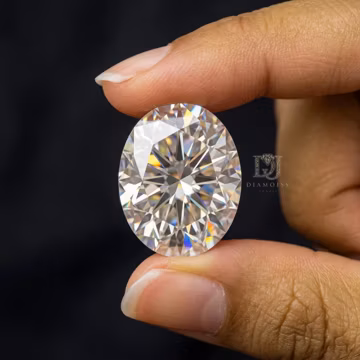 0.05 - 10CT Oval Cut Moissanite Loose Diamond, D VVS1 Brilliant Cut, Engagement Ring Stone