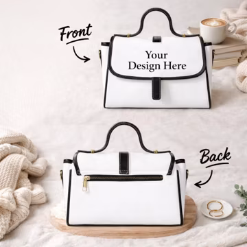 Personalized Leather Satchel for Mom, Custom Leather Bag Gift for Mom, Engraved Leather Satchel, Custom Name Leather Bag, Mom Gift
