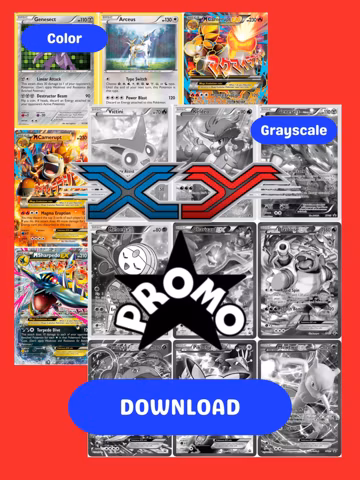 XY: Promos Printable Master Set Binder Placeholders + Checklist (Digital Download)