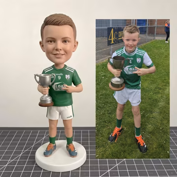 Custom Bobblehead Figurine, Handmade Personalized 3D Doll, Anniversary Gift for Him