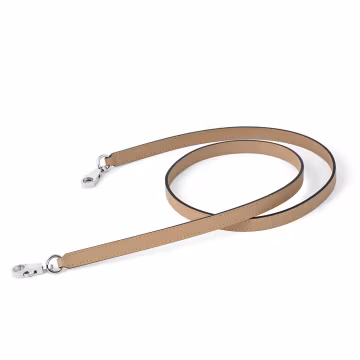Swift Leather Crossbody Bag Strap/ Shoulder Purse Slip Handle/ Gold Silver Clasps Replacement Handbag Strap/ 1.3cm Wide