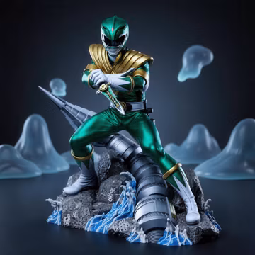 Emerald Dragon Warrior STL – Armored Hero Collector Statue 3D Print Model